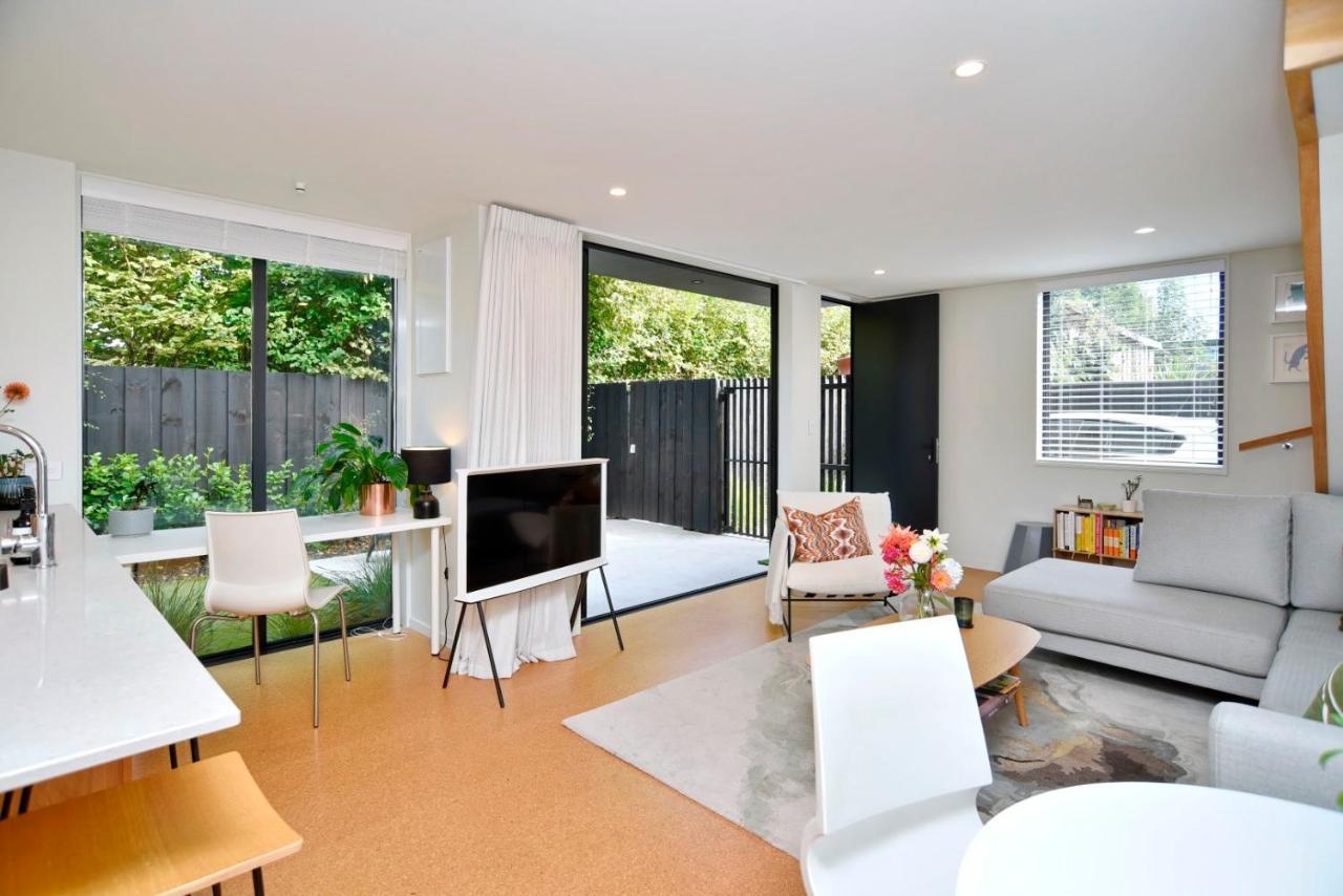 Urban Escape Addington Townhouse Walk To Stadium & Cafes Christchurch Exterior foto